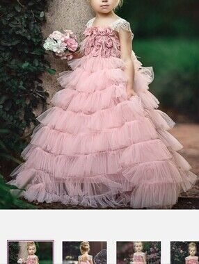 NWT Dollcake "Shower Her With Flowers Frock" Gown Size 5